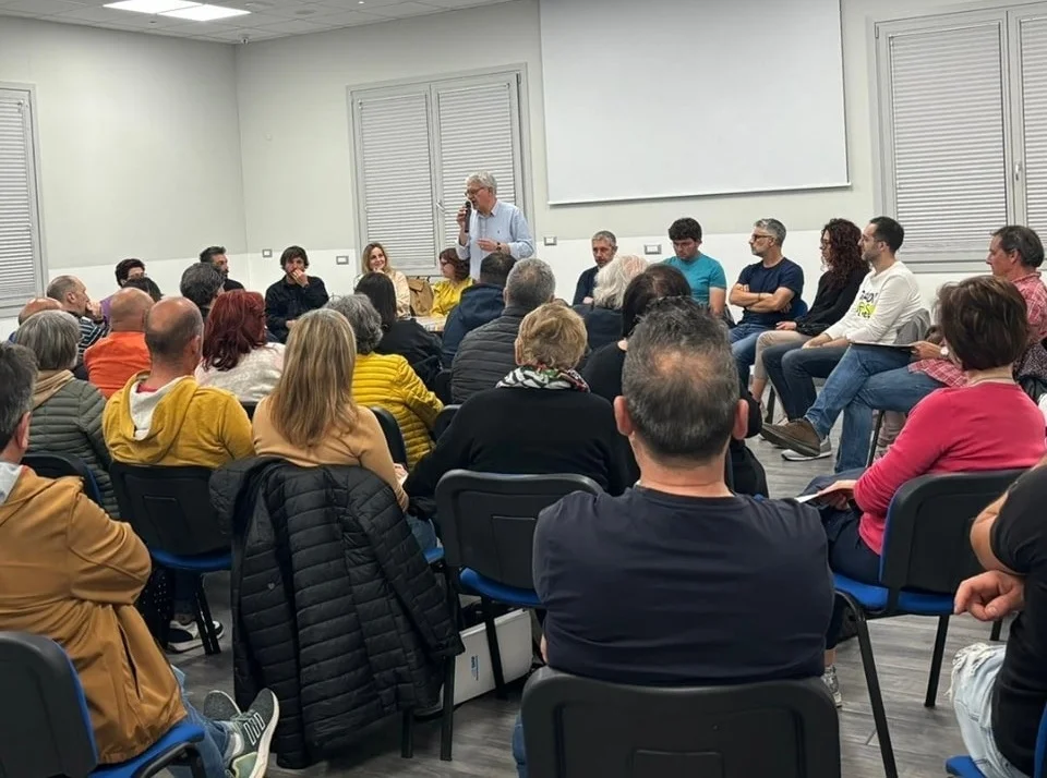 Proseguono gli incontri nei quartieri per il candidato sindaco per Offida Solidarietà e Democrazia, Luigi Massa