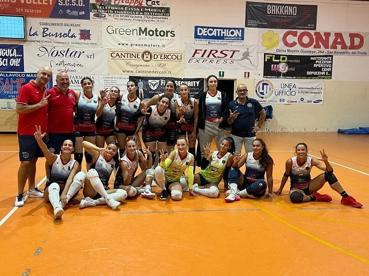Riviera Samb Volley, primo turno Coppa Marche
