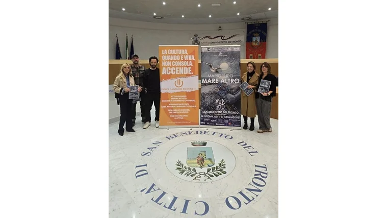  LUPO100 approda a San Benedetto del Tronto: il 24 ottobre si inaugura “MARE ALTRO”, il terzo capitolo della trilogia dedicata a Mario Lupo