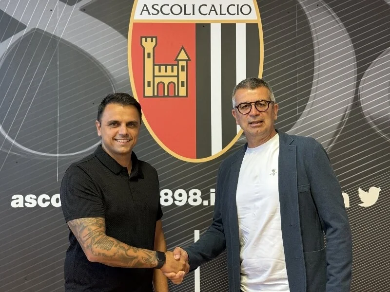Ascoli Calcio - Presentato mister Tomei: "Una bella emozione, allenare il Picchio è un onore"