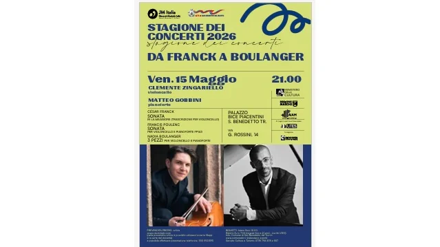IL VIOLONCELLO DI CLEMENTE ZINGARIELLO ALLA SALA DELLA POESIA