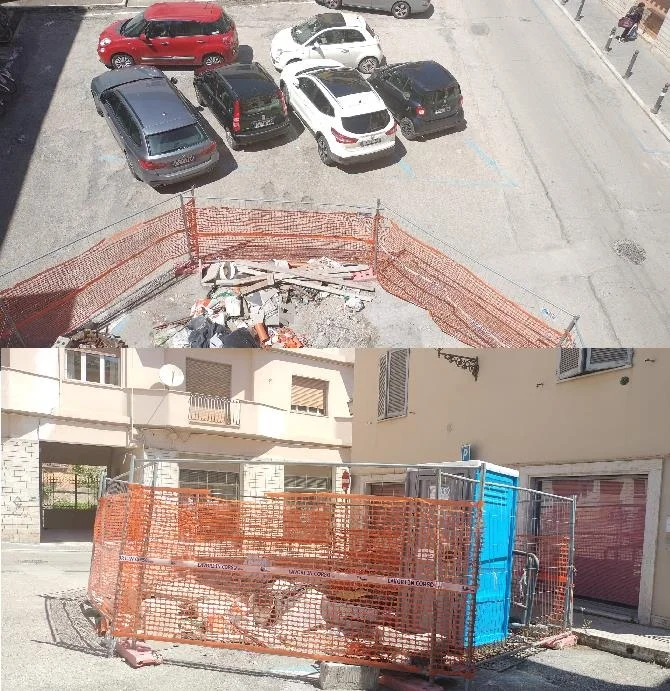 Cantiere  Largo Fileni, polemiche sui lavori: residenti lasciati nel pieno di un disastro