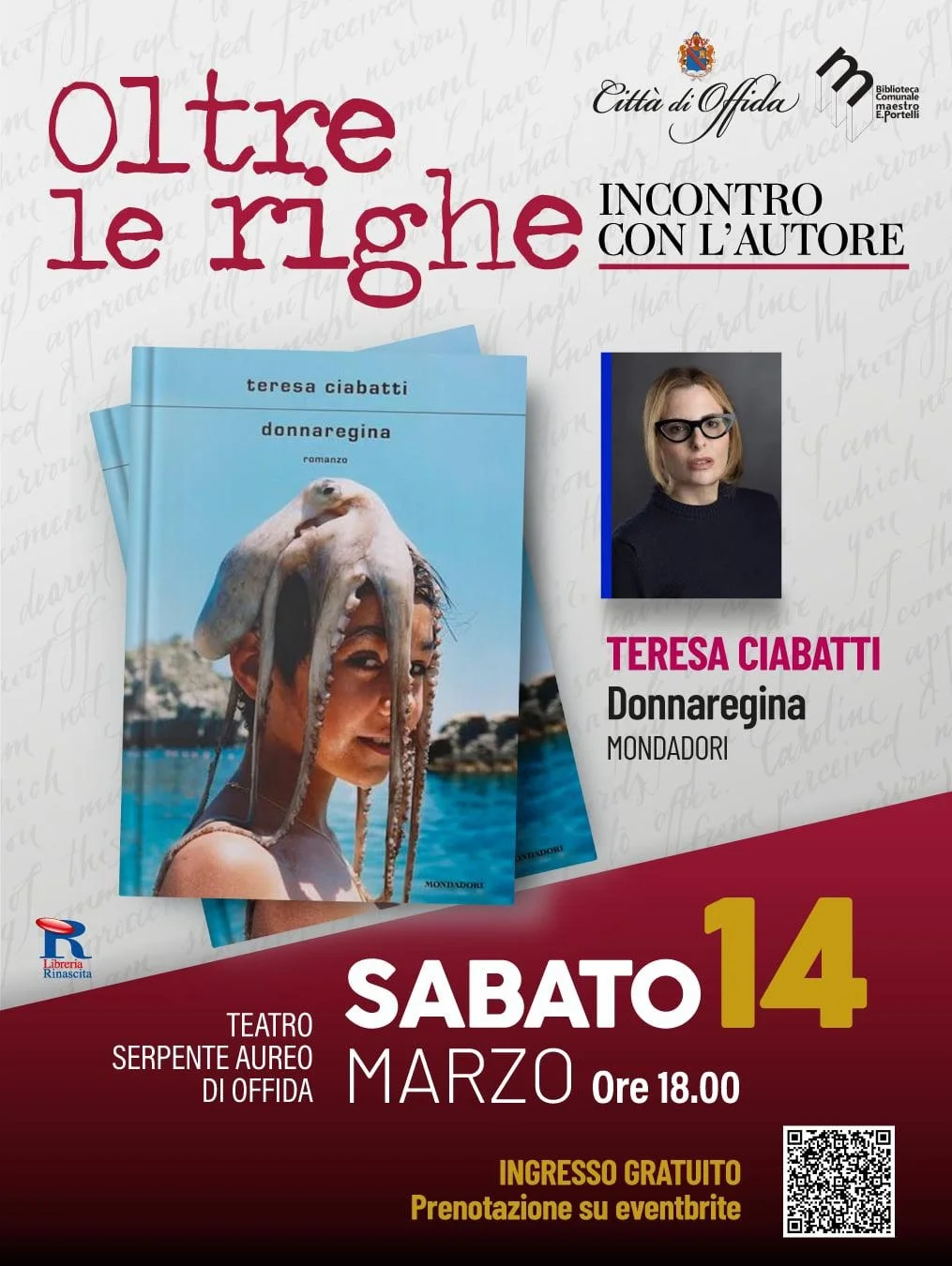 Al Serpente Aureo Teresa Ciabatti, una delle voci più potenti della narrativa italiana contemporanea