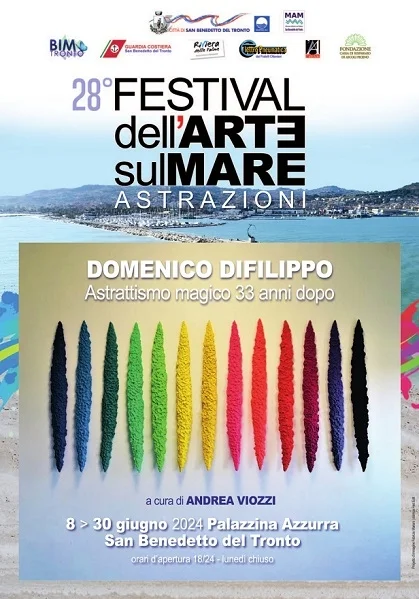 Il 28º Festival dell'Arte sul Mare si aprirà l'8 giugno prossimo con la mostra del Maestro Domenico Difilippo alla Palazzina Azzurra