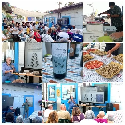 Torna la rassegna degli “aperitivi di mare e di scienza” per parlare di mare con prestigiosi relatori, degustare aperitivi preparati dai pescatori locali, con i migliori vini biologici della riviera