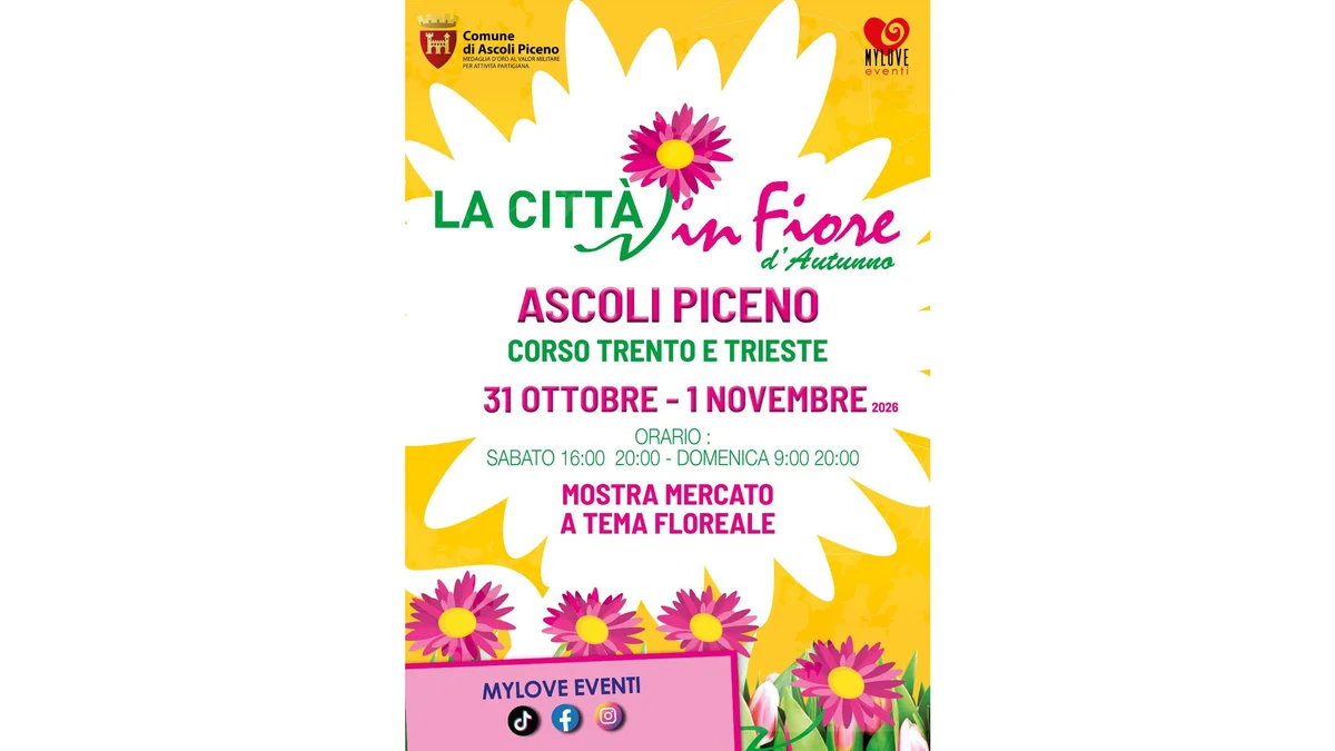 Torna "La città in fiore", appuntamento nel weekend in Corso Trento e Trieste