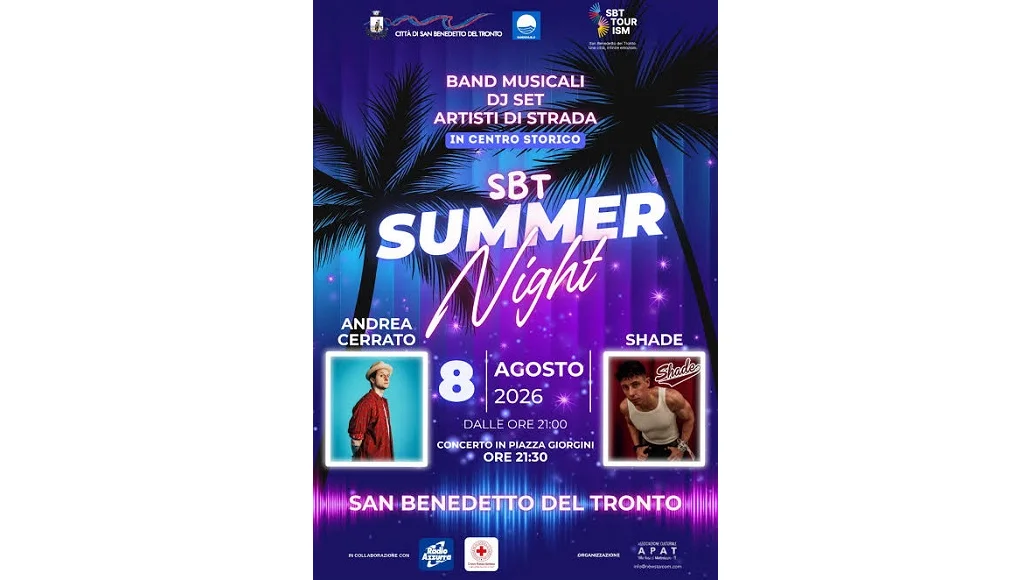 Summer night, i commercianti possono chiedere l’occupazione del suolo pubblico per la serata dell’8 agosto