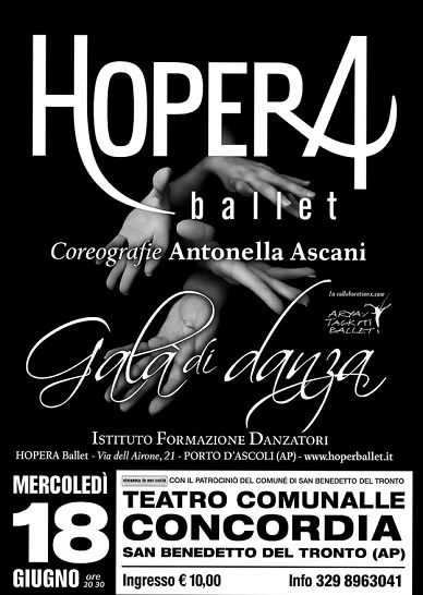 A San Benedetto galà di danza HOPERA BALLET Istituto Formazione Danzatori