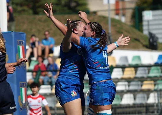 Rugby - WXV Global Series, una bella Italia batte il Giappone 55-21 a Fontanafredda