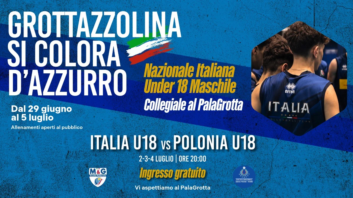 Grottazzolina si veste dell’Azzurro della Nazionale giovanile