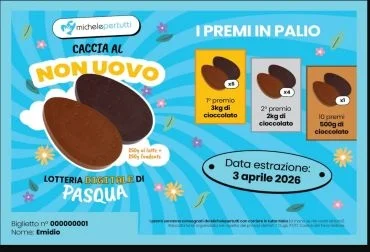Michelepertutti, è già iniziata la fantastica lotteria digitale di Pasqua 2026