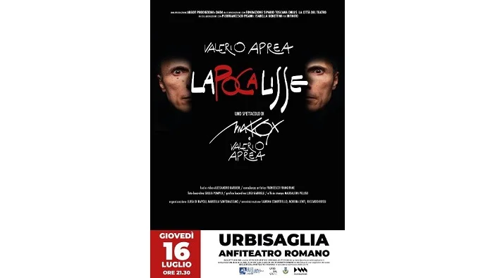 Valerio Aprea porta "LAPOCALISSE" al Teatro Romano di Urbisaglia