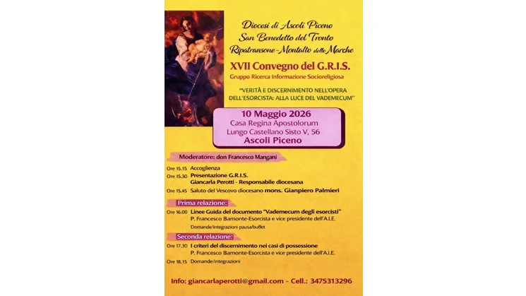 G.R.I.S. Diocesano: XVII Convegno diocesano Ascoli Piceno 