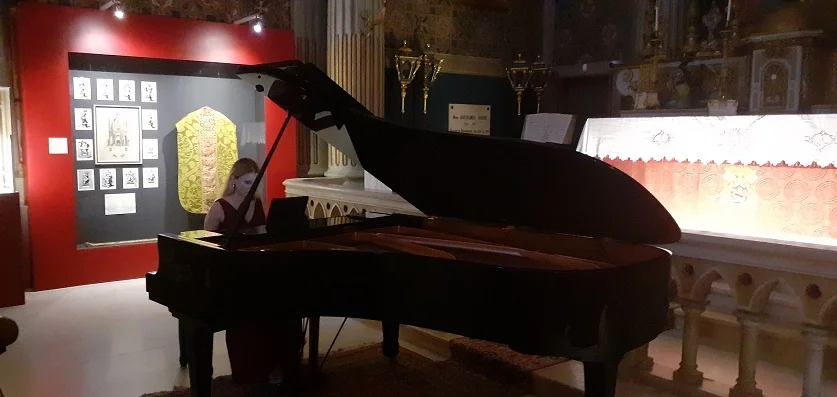 Si e'concluso il concerto di musica classica del M° Irene Ninno pianista italiana nei  luoghi di Ferenz Liszt a Grottammare