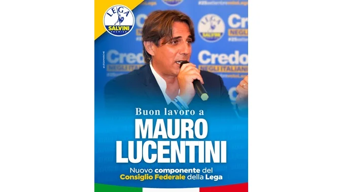 LEGA MARCHE: MAURO LUCENTINI ENTRA NEL CONSIGLIO FEDERALE