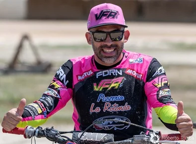 DOPPIO SECONDO POSTO DI TUZI (VFR RACING) NELL’ITALIANO FLAT-TRACK A BOVES