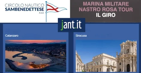 NASTRO ROSA TOUR 2025 – TAPPA CATANZARO-SIRACUSA: SETTIMO POSTO PER IL CIRCOLO NAUTICO SAMBENEDETTESE