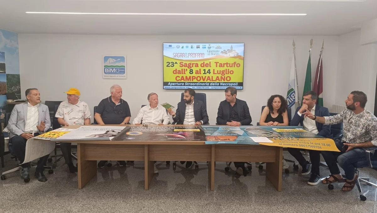 Dall’8 al 14 luglio torna la Sagra del Tartufo di Campovalano