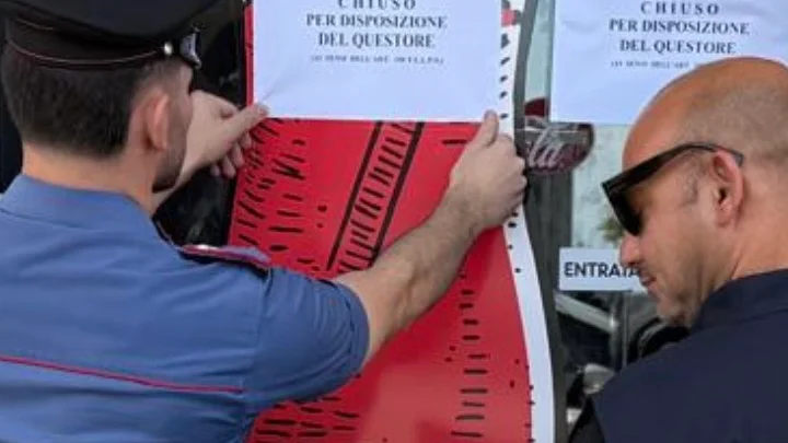 Il Questore chiude un locale di Martinsicuro, ritrovo per soggetti ritenuti pericolosi