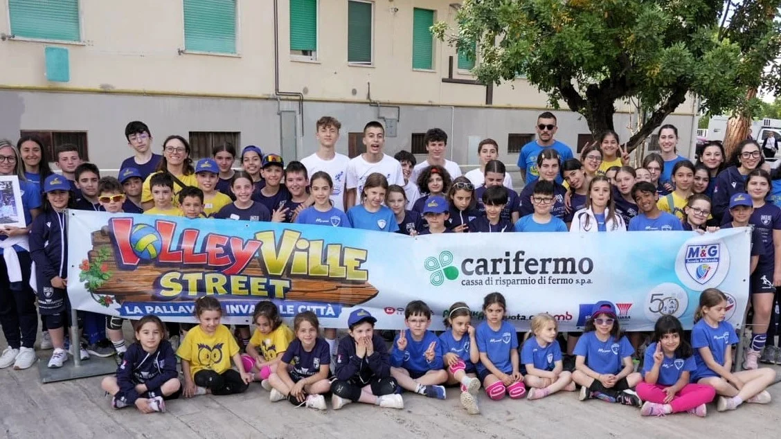 Volley Ville Street a Fermo, per una giornata di sport, manga e tanto divertimento