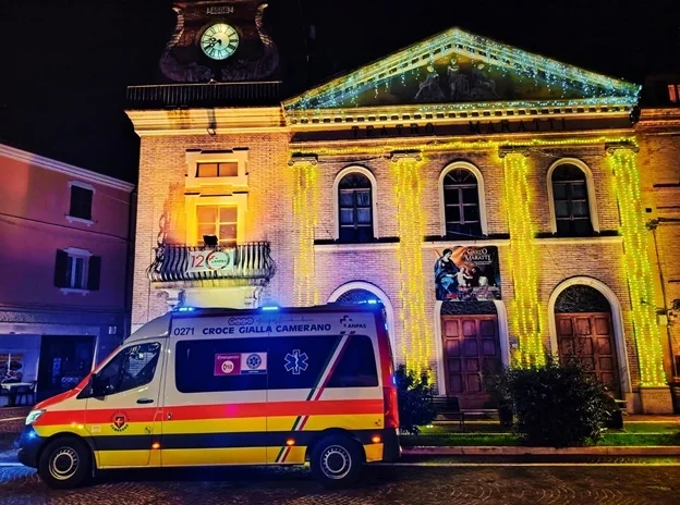 Il 24 ottobre le città delle Marche si illuminano di arancione per la Giornata Nazionale delle Pubbliche Assistenze ANPAS