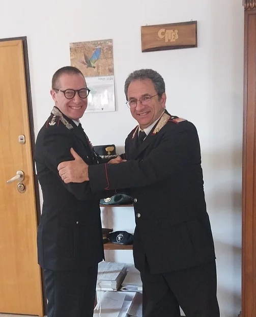 IL LUOGOTENENTE C.S. GIOVANNI PALUMBO VA IN CONGEDO DALL’ARMA DOPO 36 ANNI DI SERVIZIO