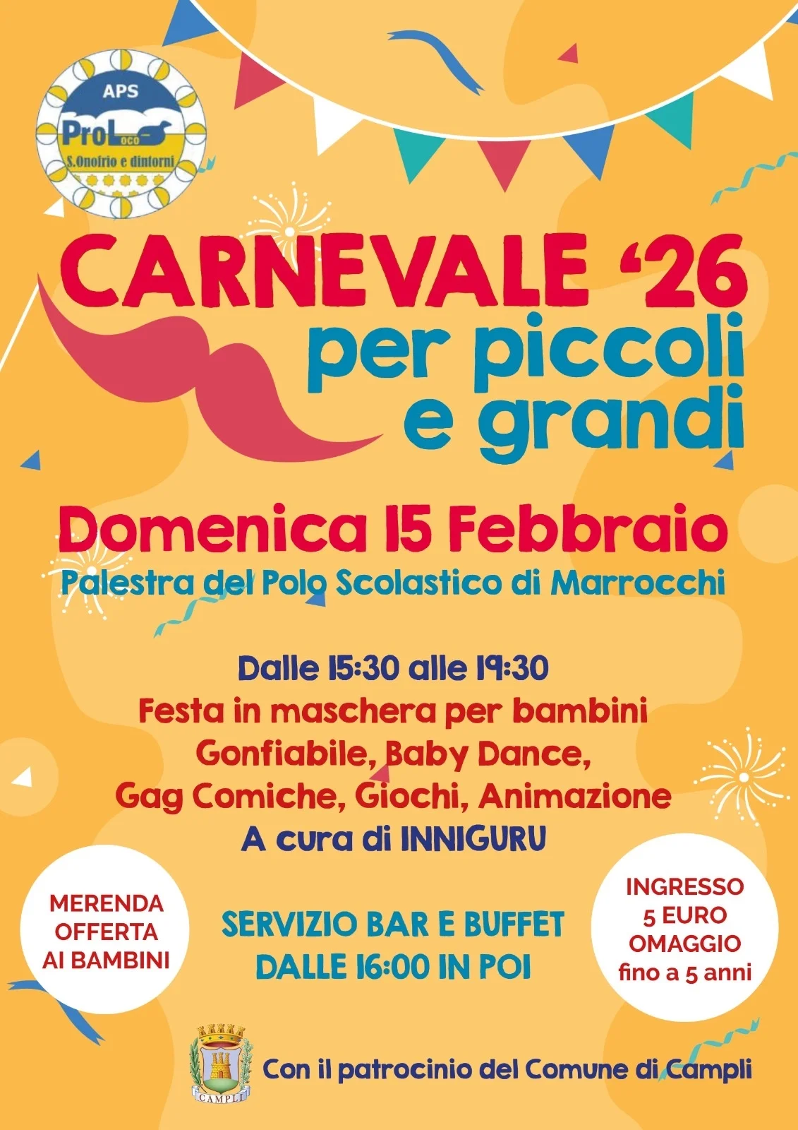 Il Carnevale 2026 a Campli si prepara a regalare emozioni a tutta la comunità