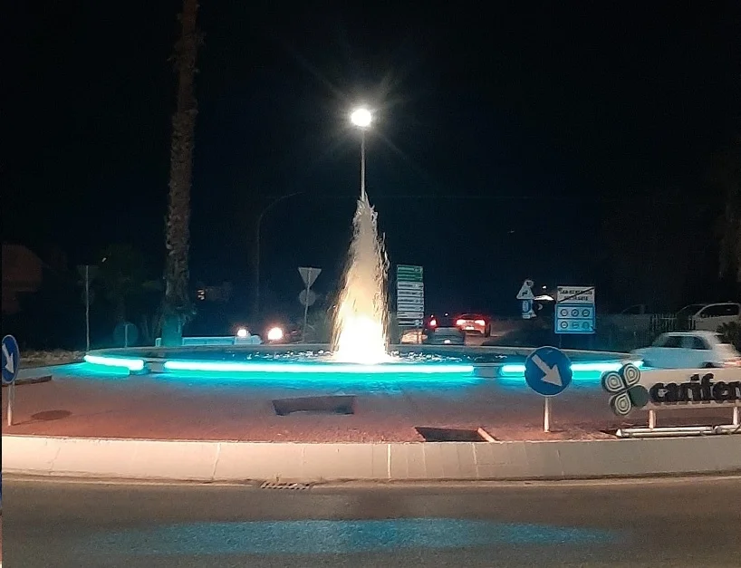 Ragnola, riqualificata la fontana della rotonda di via della Liberazione