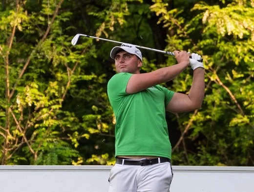 Golf, primo successo per il giovanissimo fermano Flavio Michetti sull'Alps Tour 