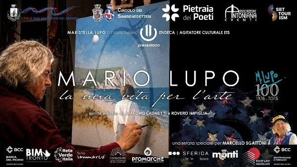  IL DOCUFILM DI MARIO LUPO TORNA A SAN BENEDETTO CON UNA SERATA SPECIALE DEDICATA A MARCELLO SGATTONI