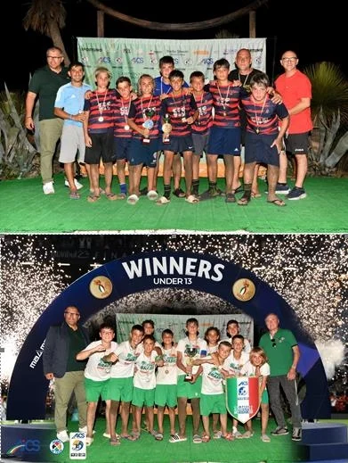 Lo Chalet BRASIL di San Benedetto si laurea Campione d’Italia 2024 AICS mentre lo Chalet Tellina vince la COPPA ITALIA 2024 AICS