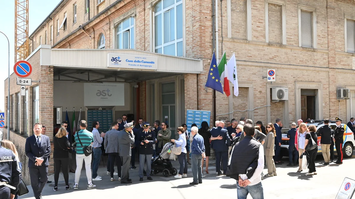 INAUGURATO IL NUOVO POLIAMBULATORIO DEI MEDICI DI MEDICINA GENERALE NELLA CASA DI COMUNITÀ DI MONTEGIORGIO