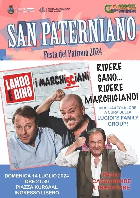 Gran finale domenica 14 luglio per la Festa del Patrono a Grottammare