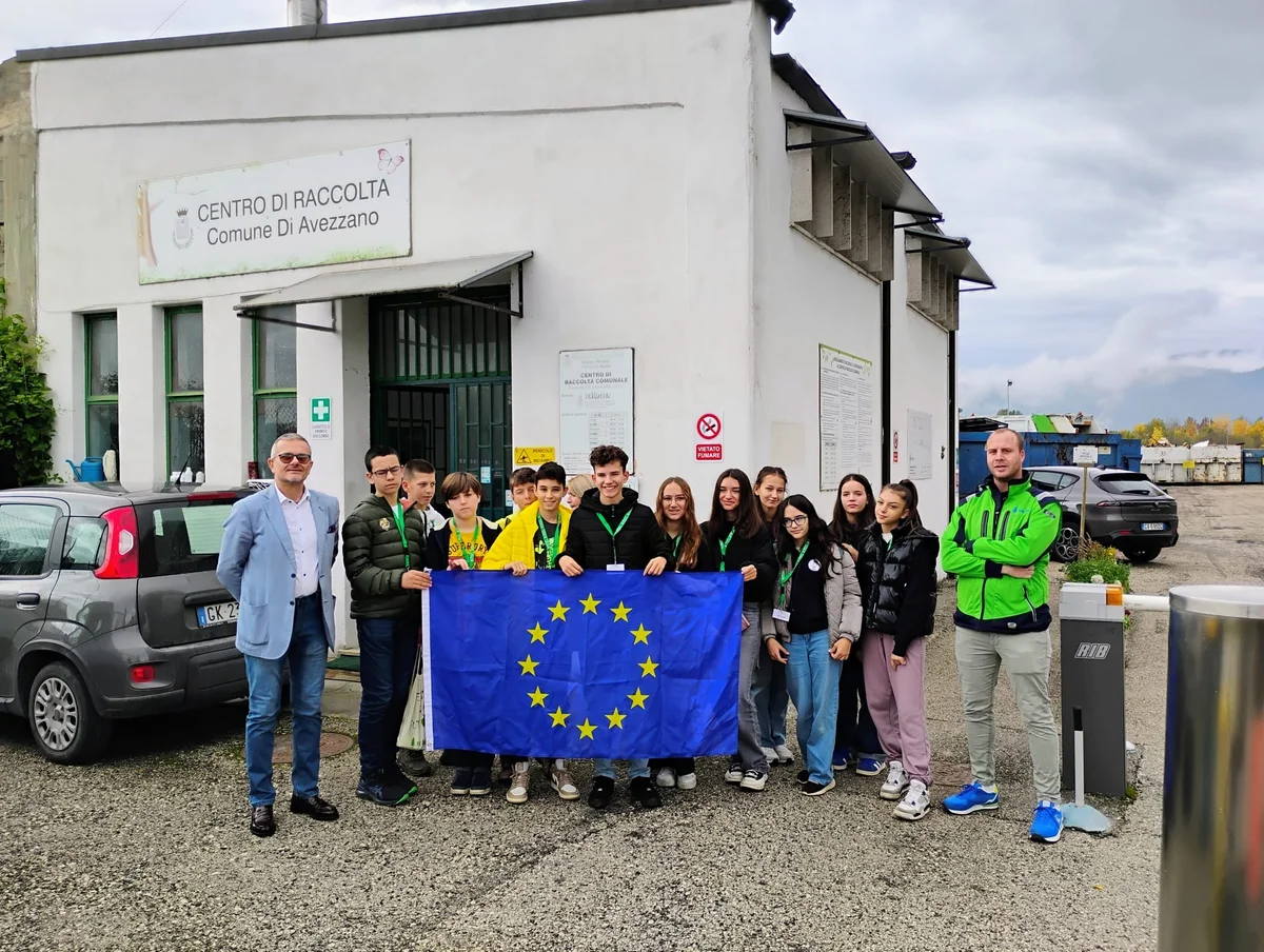 Giovani dalla Bulgaria in visita negli impianti Tekneko grazie al progetto Erasmus Plus
