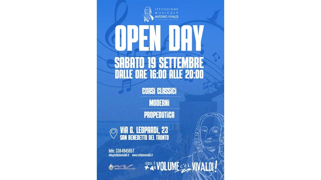 OPEN DAY ALL'ISTITUTO MUSICALE VIVALDI