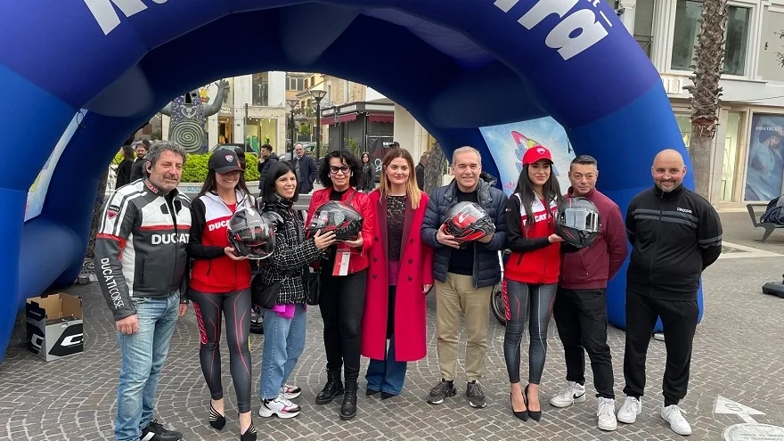 A San Benedetto la Moto GP di Bagnaia e  MotoE di Casadei hanno infiammato la Pasqua con l’evento “Festa in Rosso con le Ducati campioni del Mondo 2023”