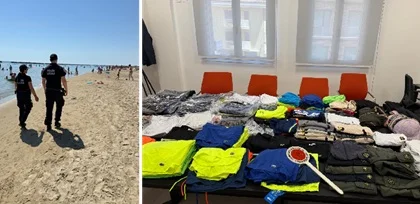  Polizia Locale in azione per contrastare il fenomeno dell'abusivismo commerciale lungo l'arenile 