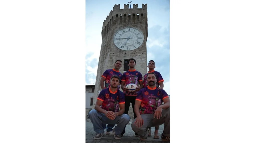 Unione Rugby San Benedetto, realizzate le prime magliette warm up della stagione 2026 in occasione della Festa di San Benedetto Martire 