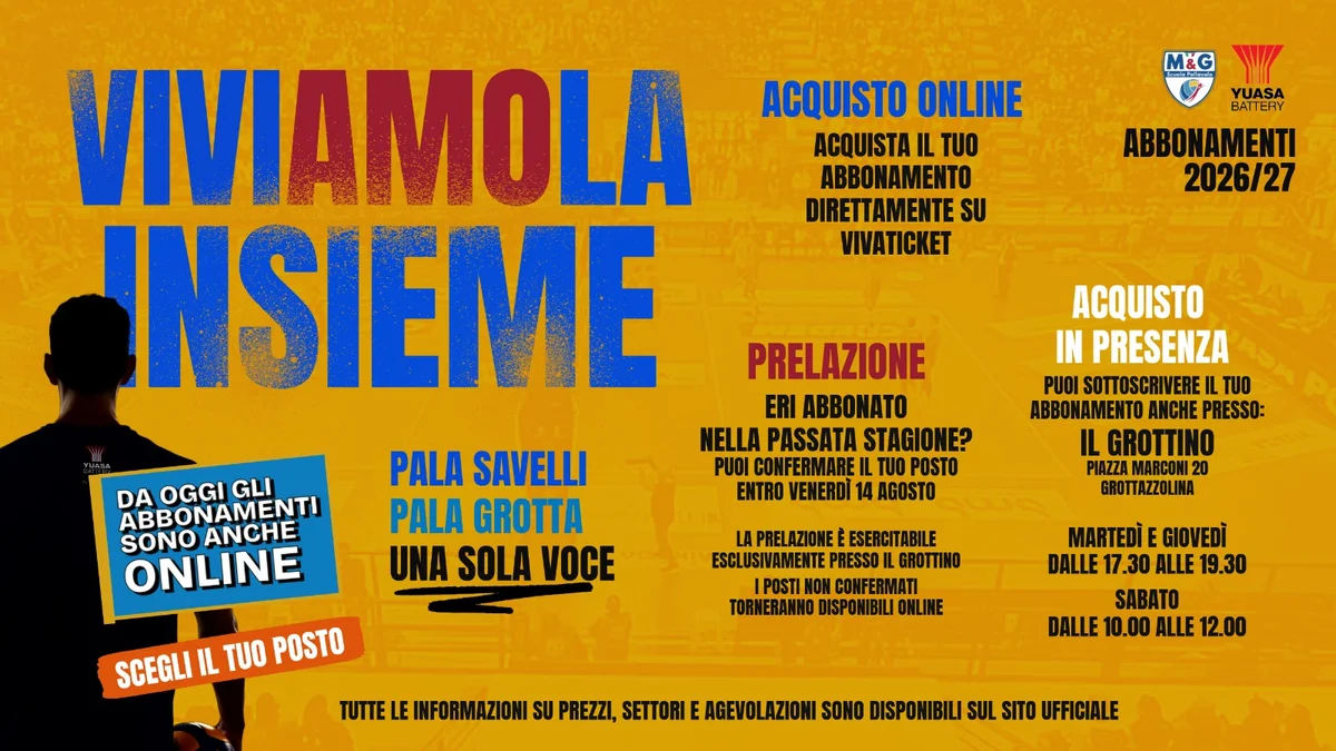 “Viviamola Insieme”: al via anche la vendita online degli abbonamenti Yuasa Battery