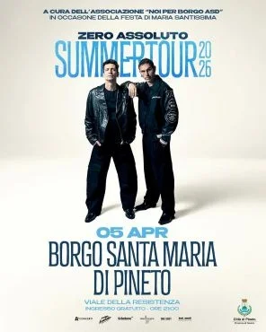 Gli Zero Assoluto in concerto gratuito a Pineto
