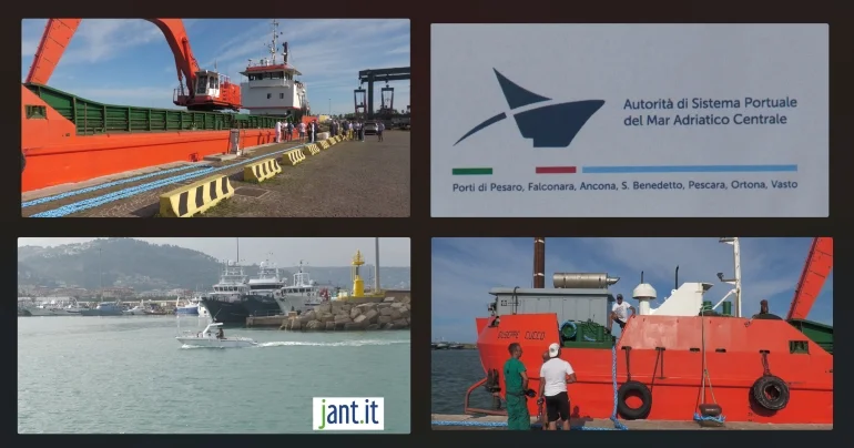 Consegna dei lavori di dragaggio al porto di San Benedetto del Tronto