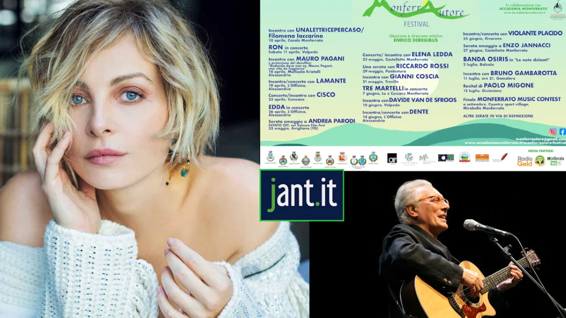 VIOLANTE PLACIDO, UN OMAGGIO A JANNACCI E LA BANDA OSIRIS AL MONFERR'AUTORE FESTIVAL