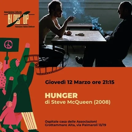 Grottammare, proiezione del film “Hunger” di Steve McQueen