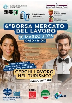 San Benedetto, l’Hotel Calabresi ospita la 6ª Borsa Mercato del Lavoro