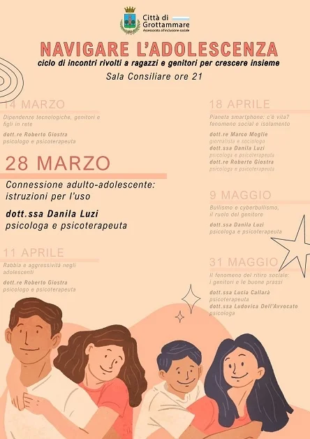 Le “connessioni adulto-adolescente” in Sala consiliare