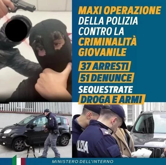 In arresto sfida i poliziotti pronunciando frasi tipo "Conta la legge di Dio"