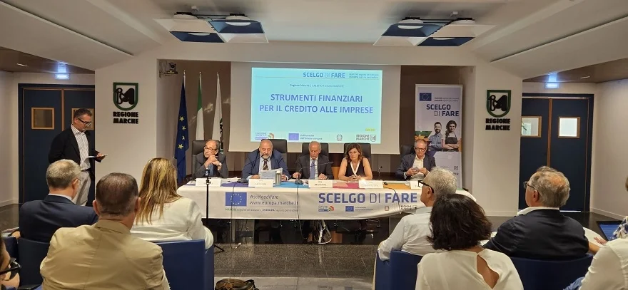 INTERVENTI REGIONALI SUL CREDITO, IERI AD ANCONA IL PRIMO INCONTRO DEGLI ASSESSORI BRANDONI E ANTONINI CON GLI OPERATORI DEL SETTORE