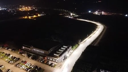 Via della Pace si accende con la tecnologia LED