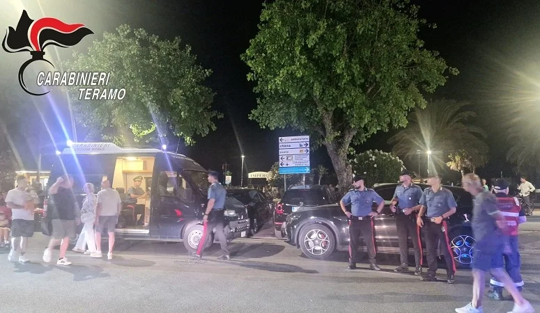 Intensificati i servizi di controllo del territorio da parte dei Carabinieri delle Compagnie di Alba Adriatica e Giulianova