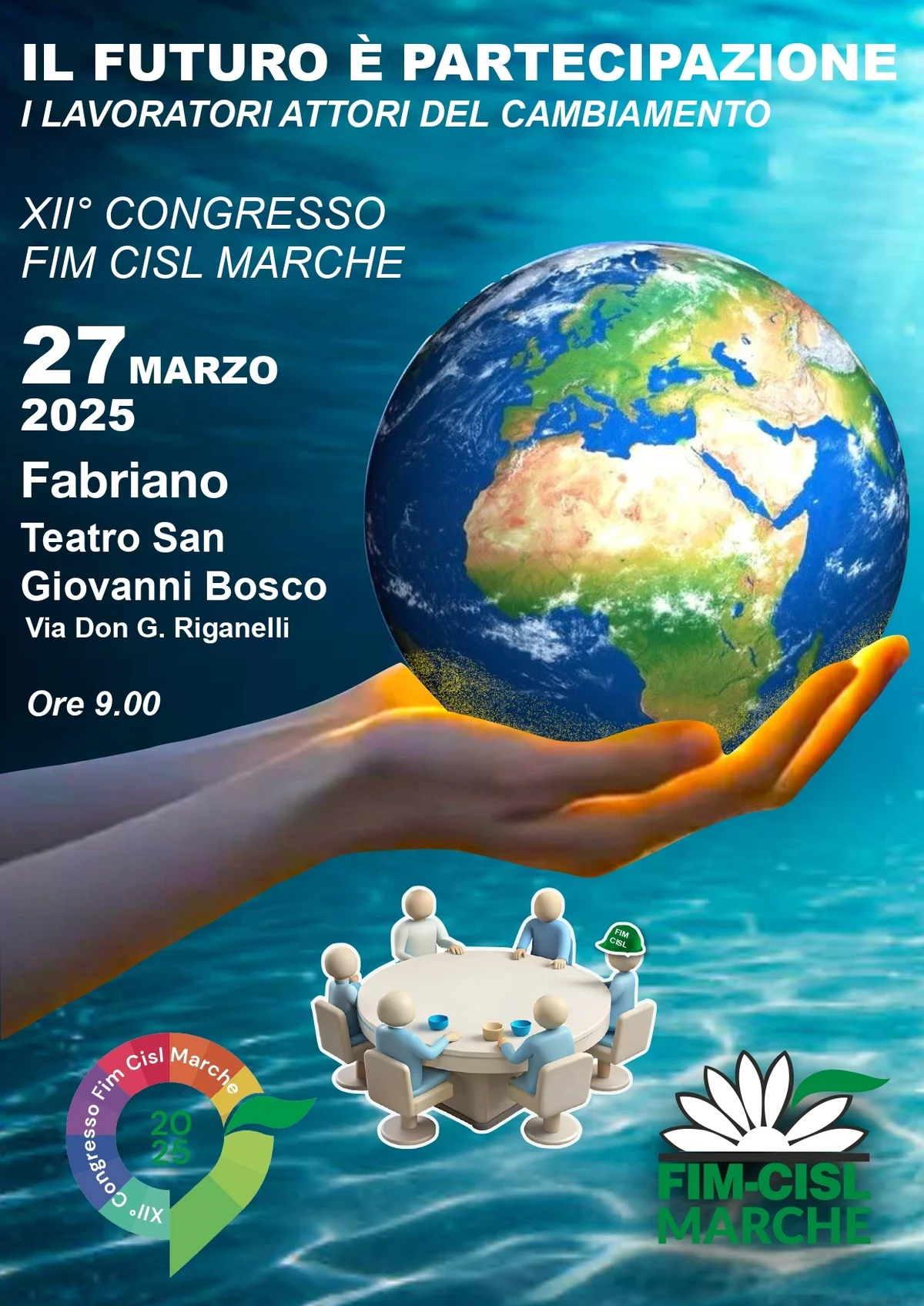 "Il futuro è partecipazione": al via il XII Congresso della FIM CISL Marche